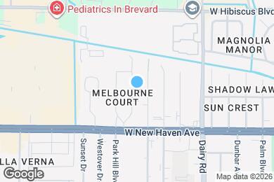 Map image of the property - 122 East Ct