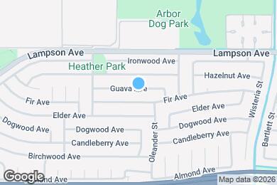 Map image of the property - 4600 Guava Avenue