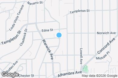 Map image of the property - 3172 1/2 Farnsworth Ave