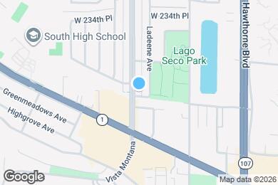 Map image of the property - 23818 Anza Ave