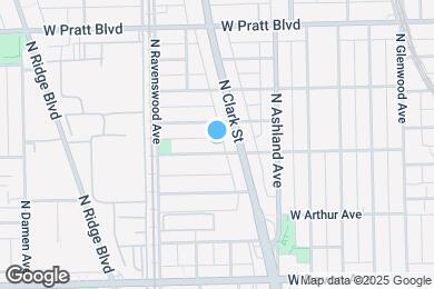 Map image of the property - 1700-1710 W Albion