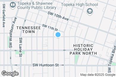 Map image of the property - 1015 SW Munson Ave
