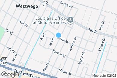 Map image of the property - 710 West Dr