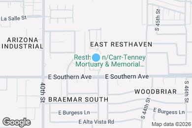 Map image of the property - 5829 S 42nd St