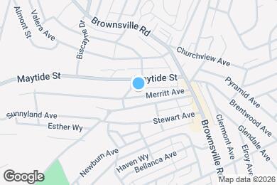 Map image of the property - 114 Merritt Ave