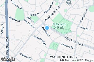 Map image of the property - 22 Elmore St