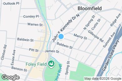 Map image of the property - 37 E Passaic Ave