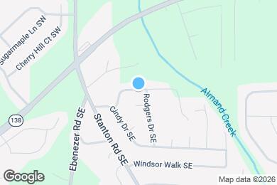 Map image of the property - 325 Morris Dr SE