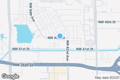 Map image of the property - 4281 NW 83rd Ave