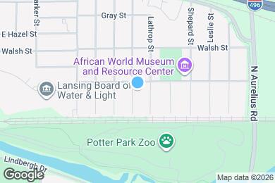 Map image of the property - 1213 McCullough St