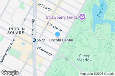 Map image of the property - 22 W 68th St