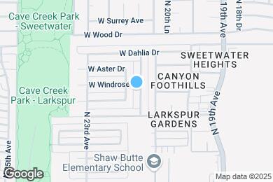 Map image of the property - 12632 N 21st Dr