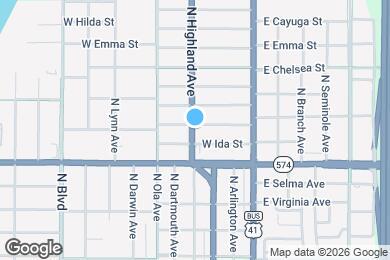 Map image of the property - 212 W North Bay St