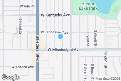 Map image of the property - 1055 S Dale Ct