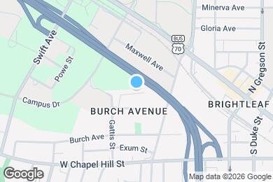 Map image of the property - 908 Rome Ave