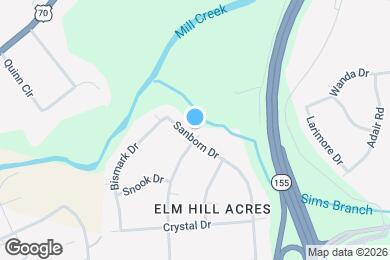 Map image of the property - 2112 Sanborn Dr