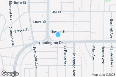 Map image of the property - 1612-1616 Huntington Dr