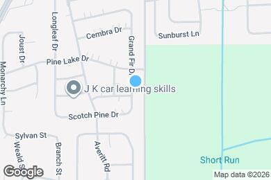 Map image of the property - 2661 Grand Fir Dr