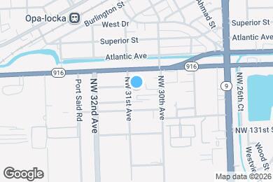 Map image of the property - 3050 NW 134th St