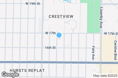 Map image of the property - 1618 Fountain Ave