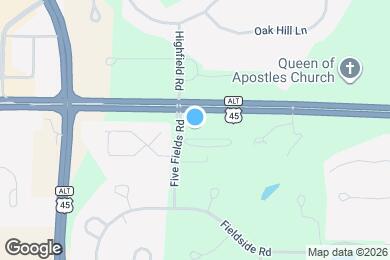 Map image of the property - Meadowridge Apartments