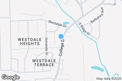 Map image of the property - 1714 College Dr