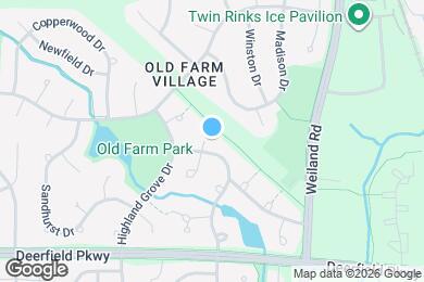 Map image of the property - 1263 N Wellington Ct