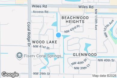 Map image of the property - 4162 NW 114th Ave