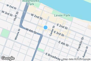 Map image of the property - 77 W 3rd St