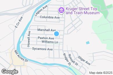 Map image of the property - 108 Paxton Ave