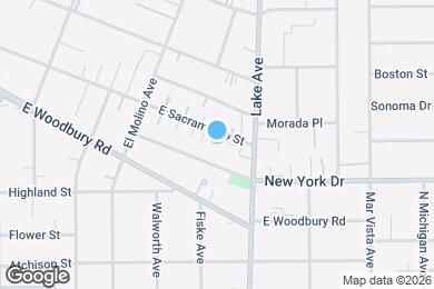 Map image of the property - 848 E Sacramento St