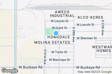 Map image of the property - 4009 W Sherman St