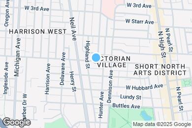 Map image of the property - 219 W 1st Ave