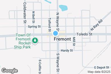 Map image of the property - 101 W Toledo St