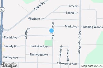 Map image of the property - 216 Euclid Ave