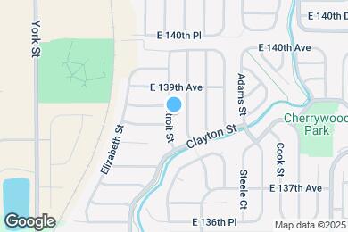 Map image of the property - 13850 Detroit St
