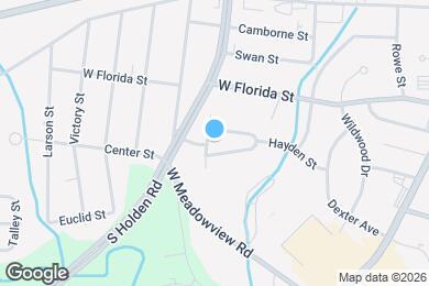 Map image of the property - 1407 Clegg St