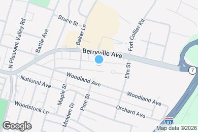 Map image of the property - 832 Frederick Ave