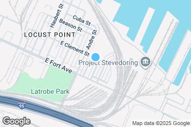 Map image of the property - 1408 Steuart St