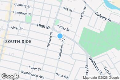 Map image of the property - 153 Alder St