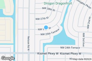 Map image of the property - 606 NW 26th St
