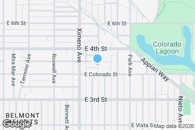 Map image of the property - 4512 E Vermont St