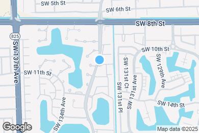 Map image of the property - 13198 SW 10th Terrace Dr