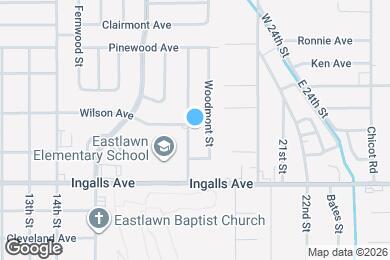 Map image of the property - 2106 Meadowbrook St