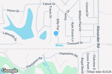 Map image of the property - 9007 Billy Pat Dr