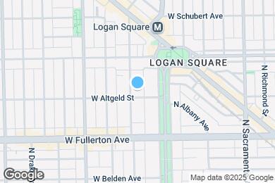 Map image of the property - 2507 N Sawyer Ave