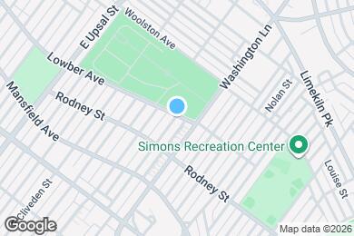 Map image of the property - 1636 E Duval St