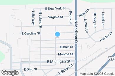 Map image of the property - 405 Hamilton St