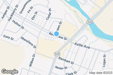 Map image of the property - 215 River View Dr
