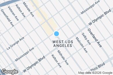 Map image of the property - RBM 2121 Westwood Apartments